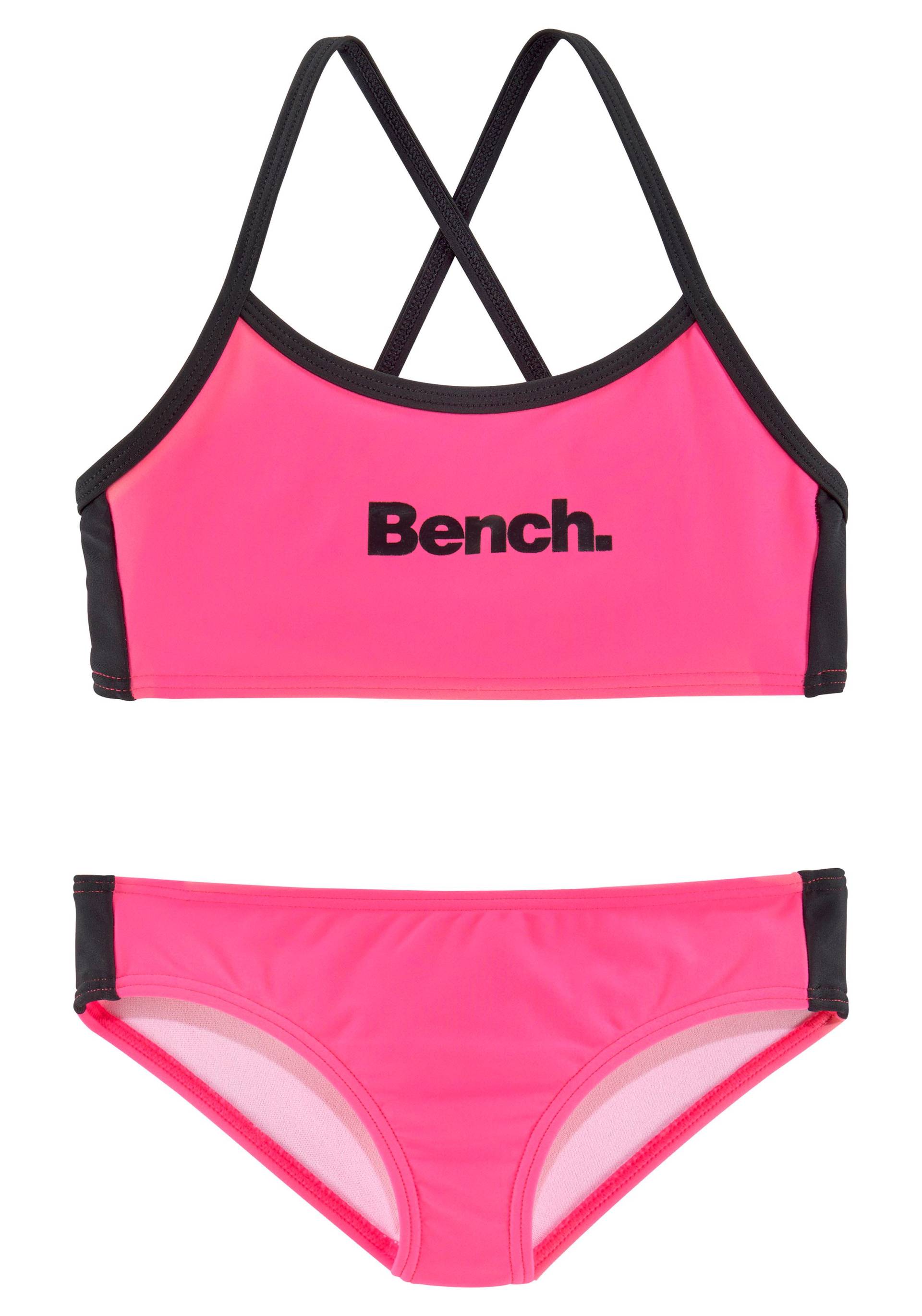 Bench. Bustier-Bikini, mit gekreuzten Trägern von Bench.