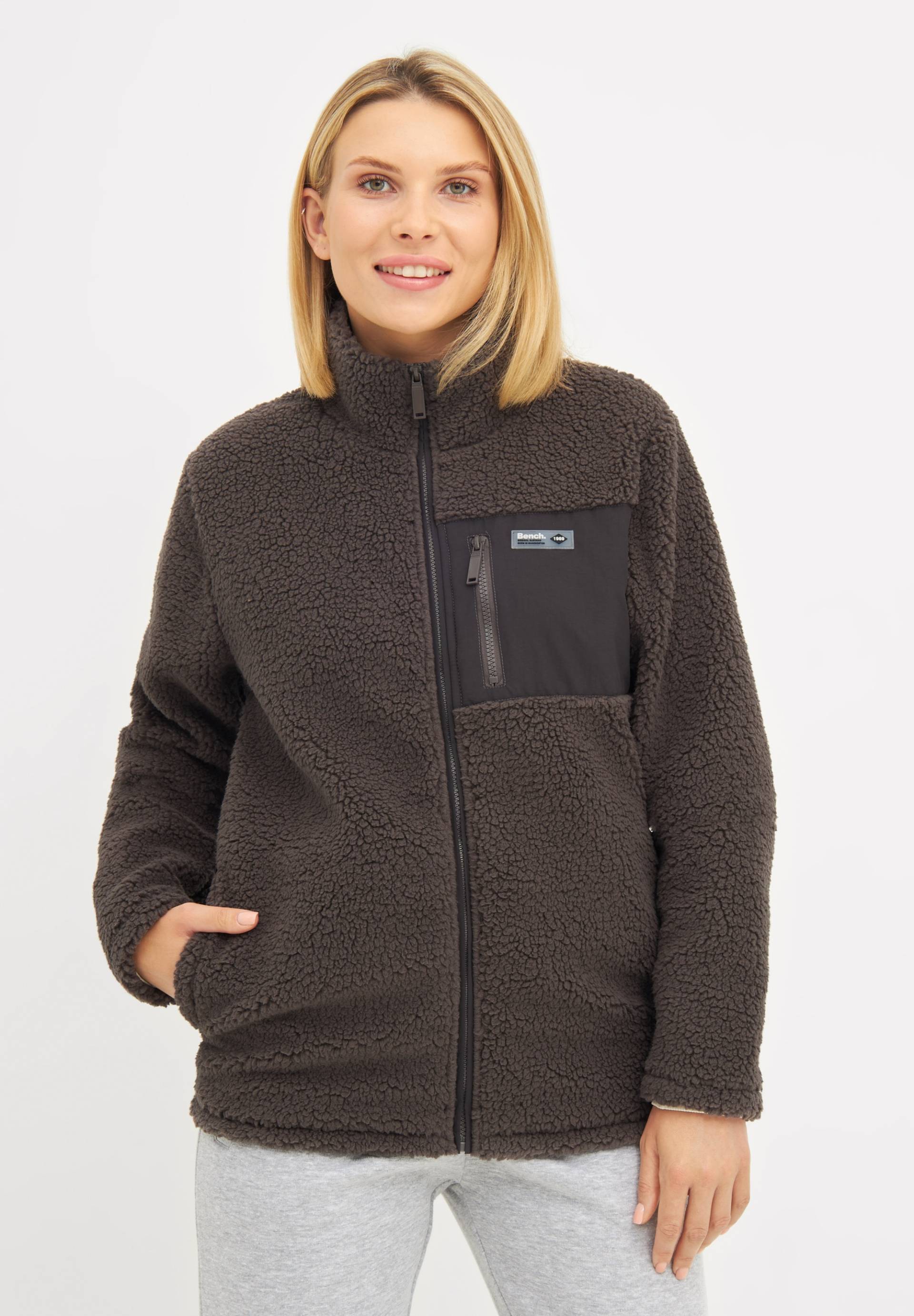 Bench. Fleecejacke »HENSLEY«, Teddyjacke in kuschelig weicher Haptik Bench. Fleecejacke »HENSLEY«, Teddyjacke in kuschelig weicher Haptik von Bench.