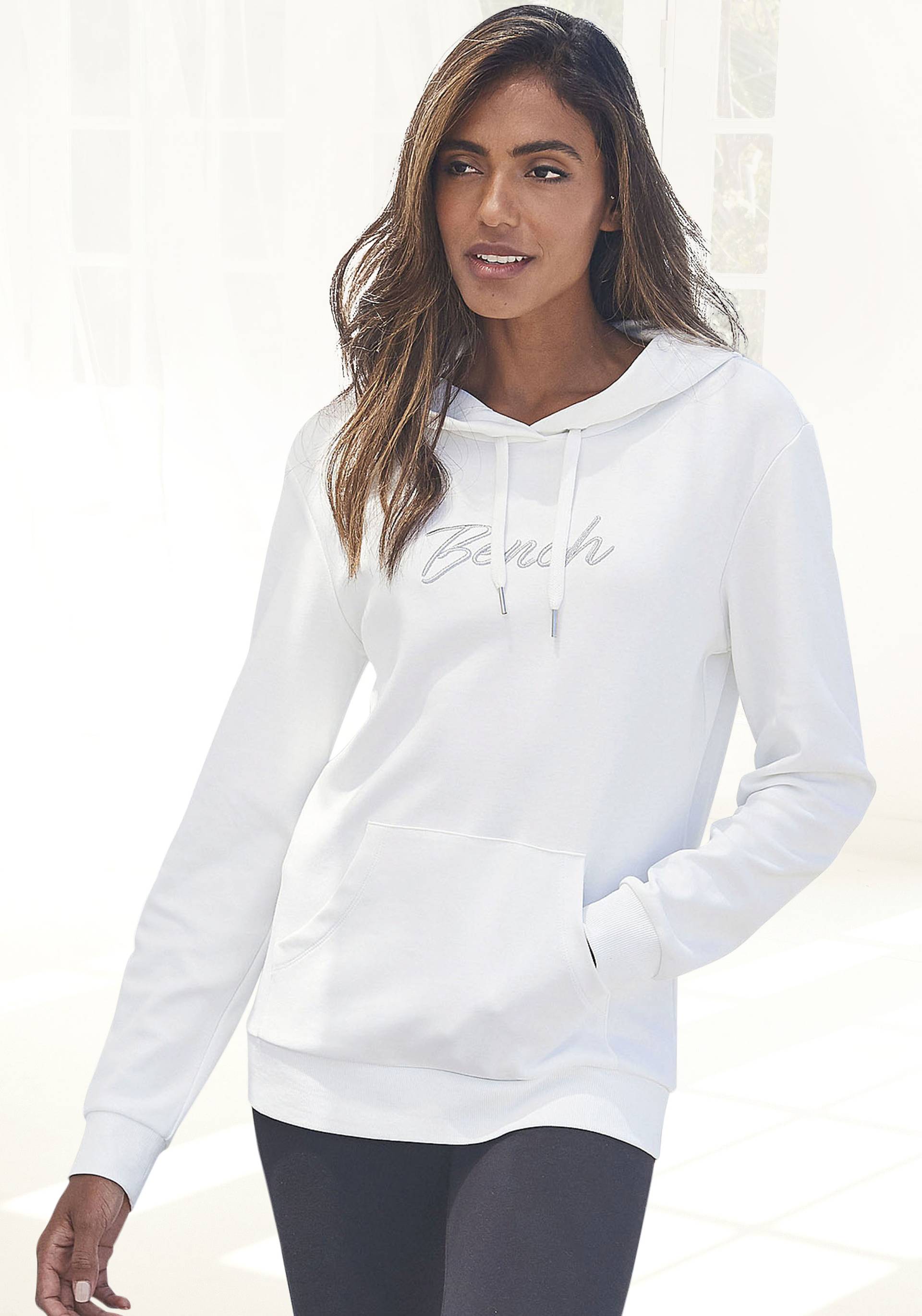 Bench. Loungewear Kapuzensweatshirt, mit glänzender Logostickerei, Loungeanzug, Hoodie Bench. Loungewear Kapuzensweatshirt, mit glänzender Logostickerei, Loungeanzug, Hoodie von Bench. Loungewear