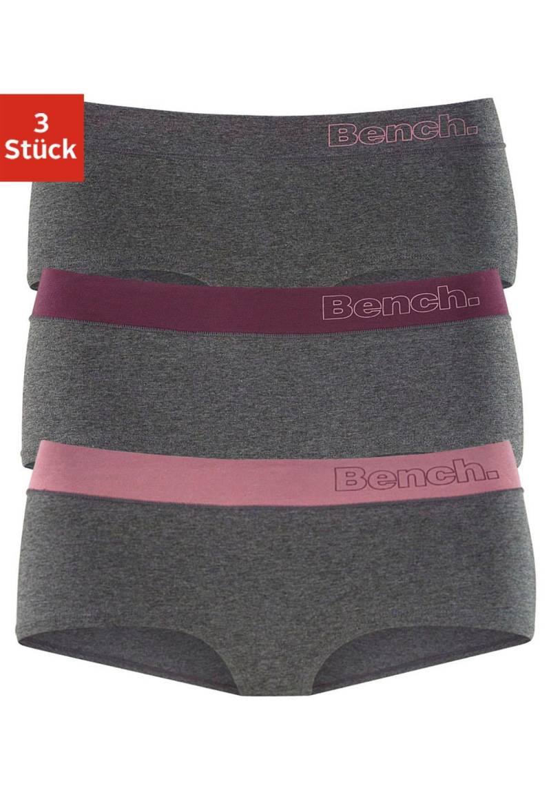 Bench. Panty, (3er-Pack), aus elastischer Baumwoll-Qualität von Bench.