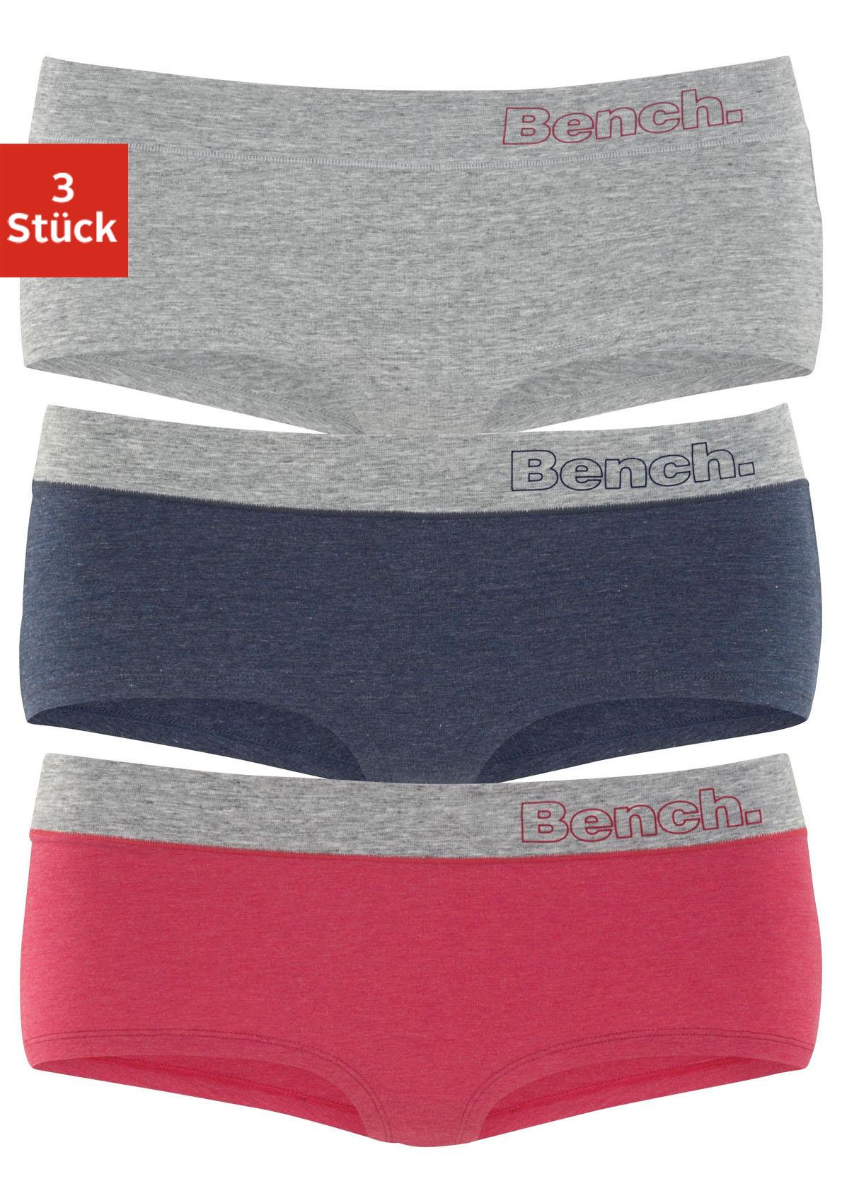 Bench. Panty, (3er-Pack), aus elastischer Baumwoll-Qualität Bench. Panty, (3er-Pack), aus elastischer Baumwoll-Qualität von Bench.