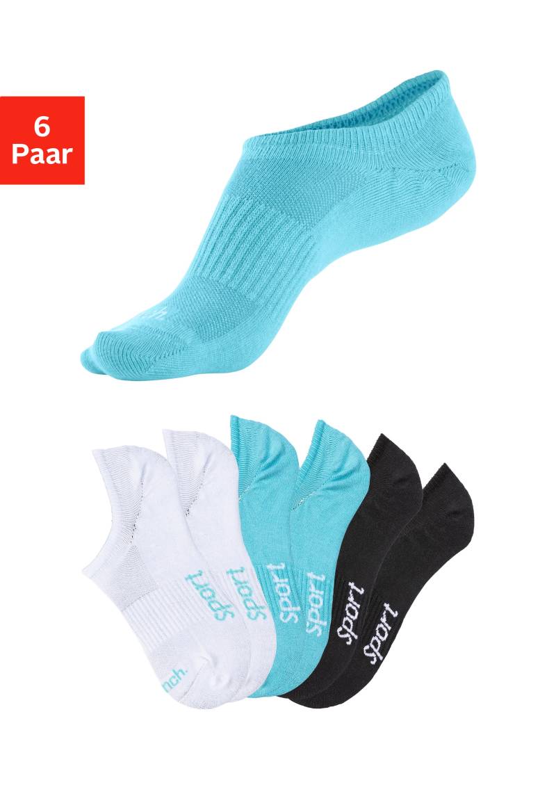 Bench. Sneakersocken, (Packung, 6 Paar), nicht sichtbar in Sneakern von Bench.