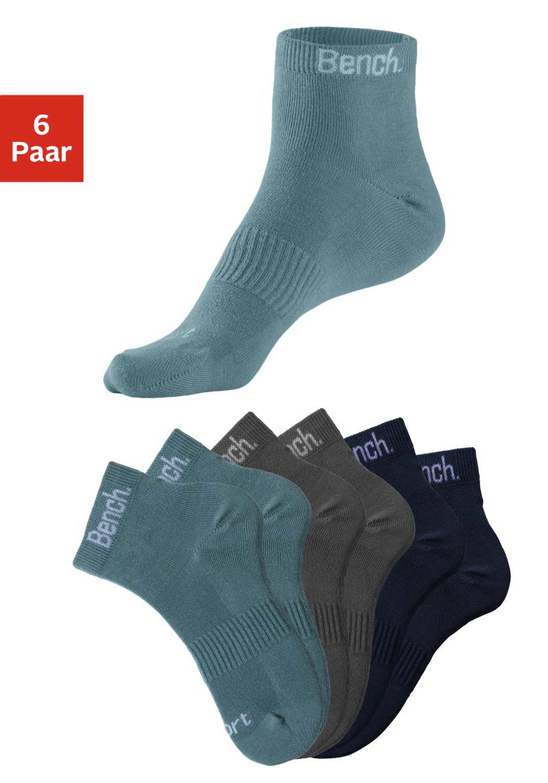 Bench. Sportsocken, (Packung, 6 Paar), mit antibakterieller Feuchtigkeitsregulierung von Bench.