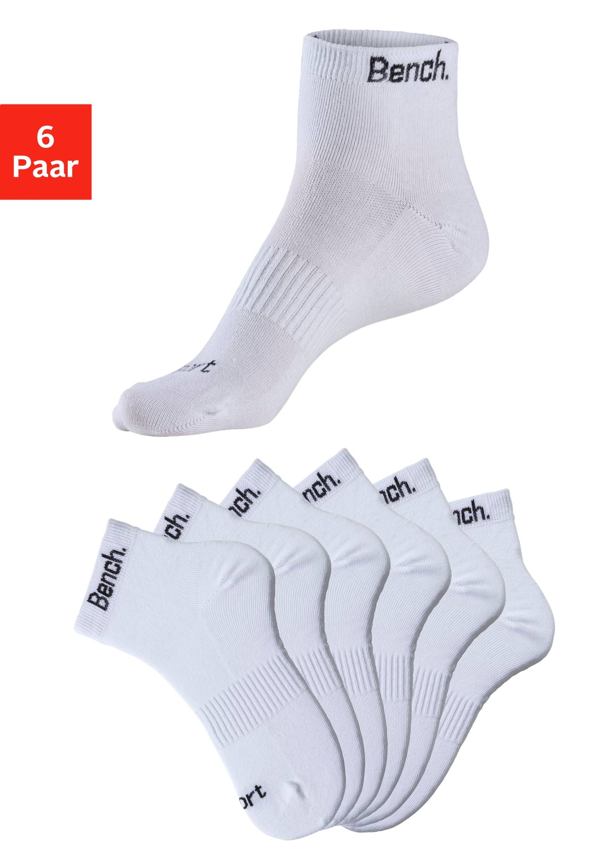 Bench. Sportsocken, (Packung, 6 Paar), mit antibakterieller Feuchtigkeitsregulierung von Bench.