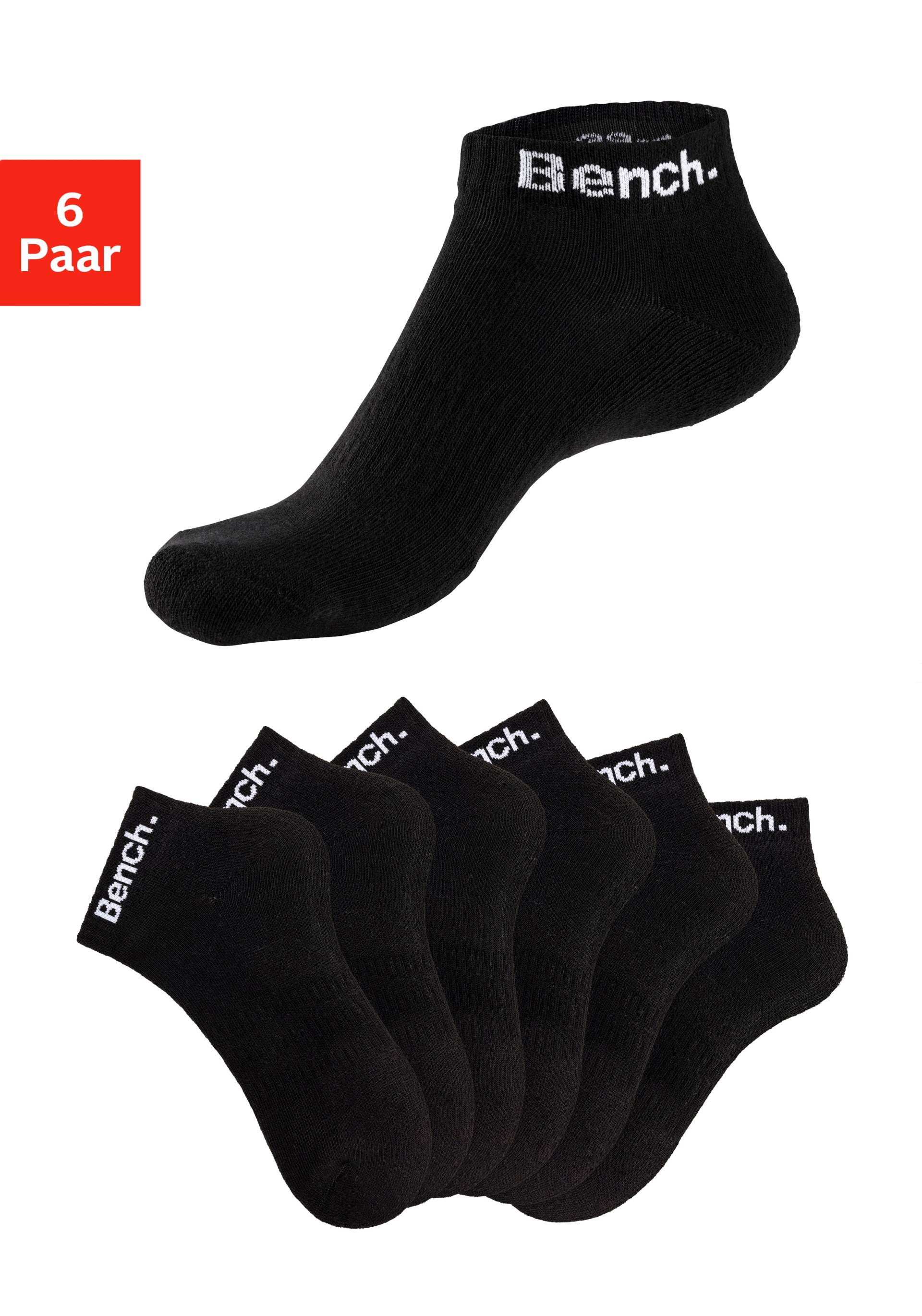 Bench. Sportsocken, (Packung), Tennis Kurzsocken mit Halbfussfrottee von Bench.