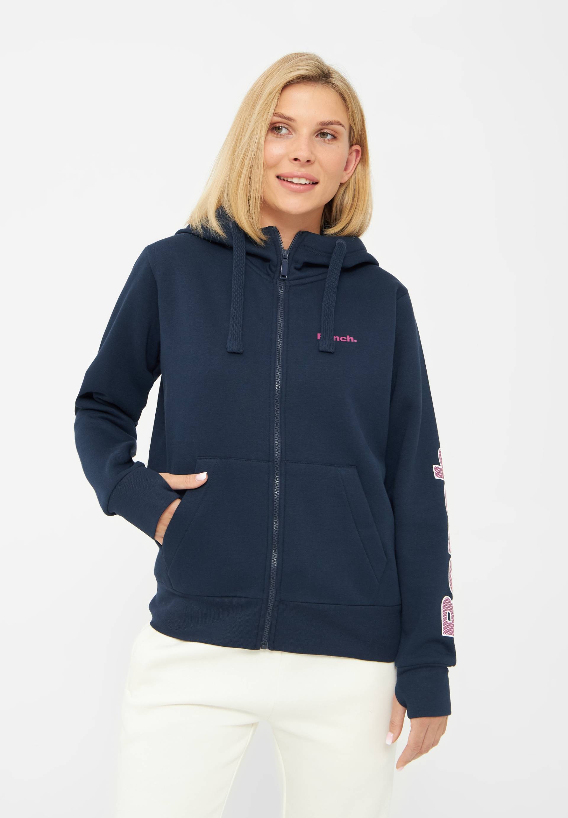 Bench. Sweatjacke »DARCINE«, mit seitlichem Bench Logodruck von Bench.