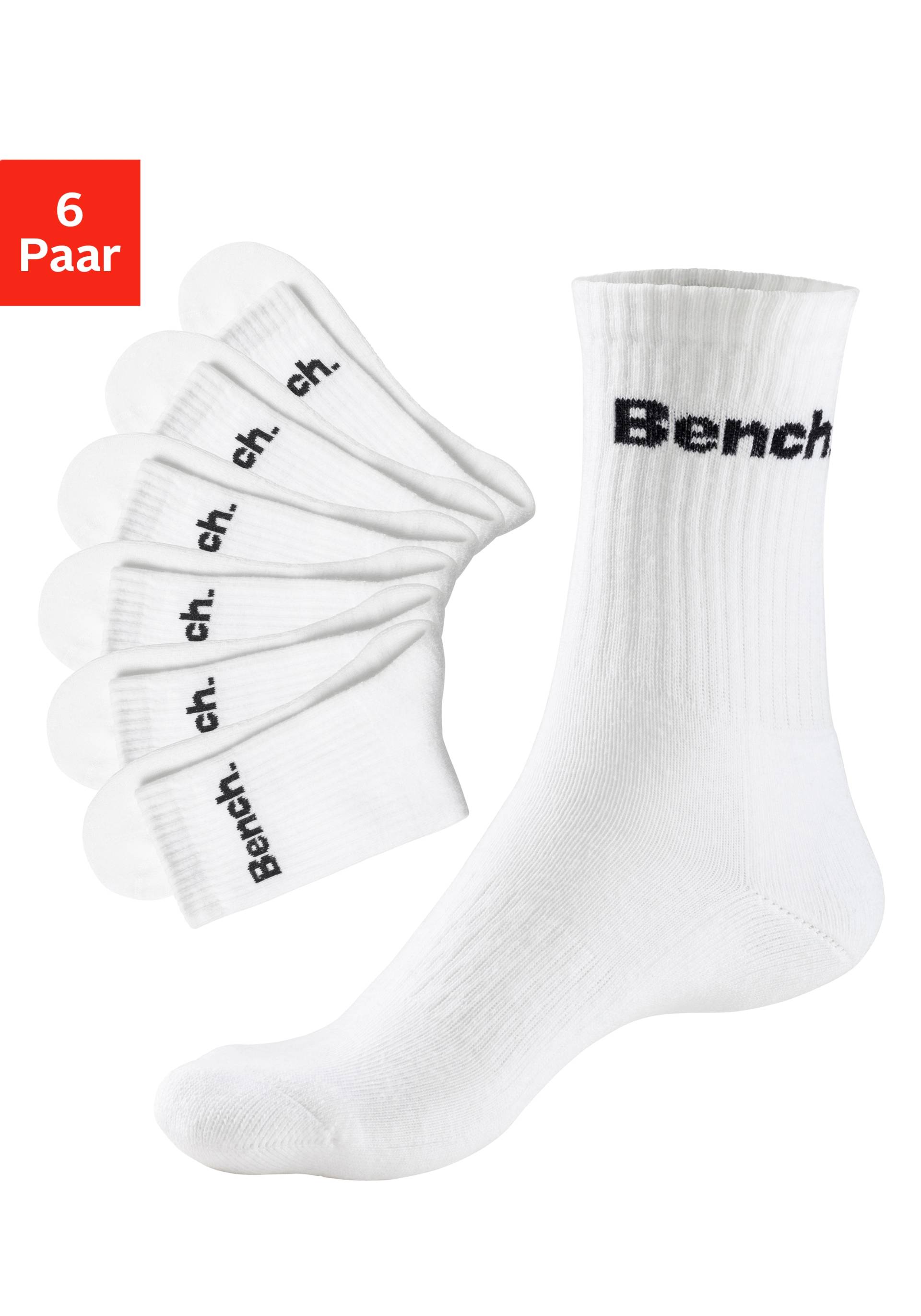 Bench. Tennissocken, (Packung, 6 Paar), mit Fuss Polsterung von Bench.