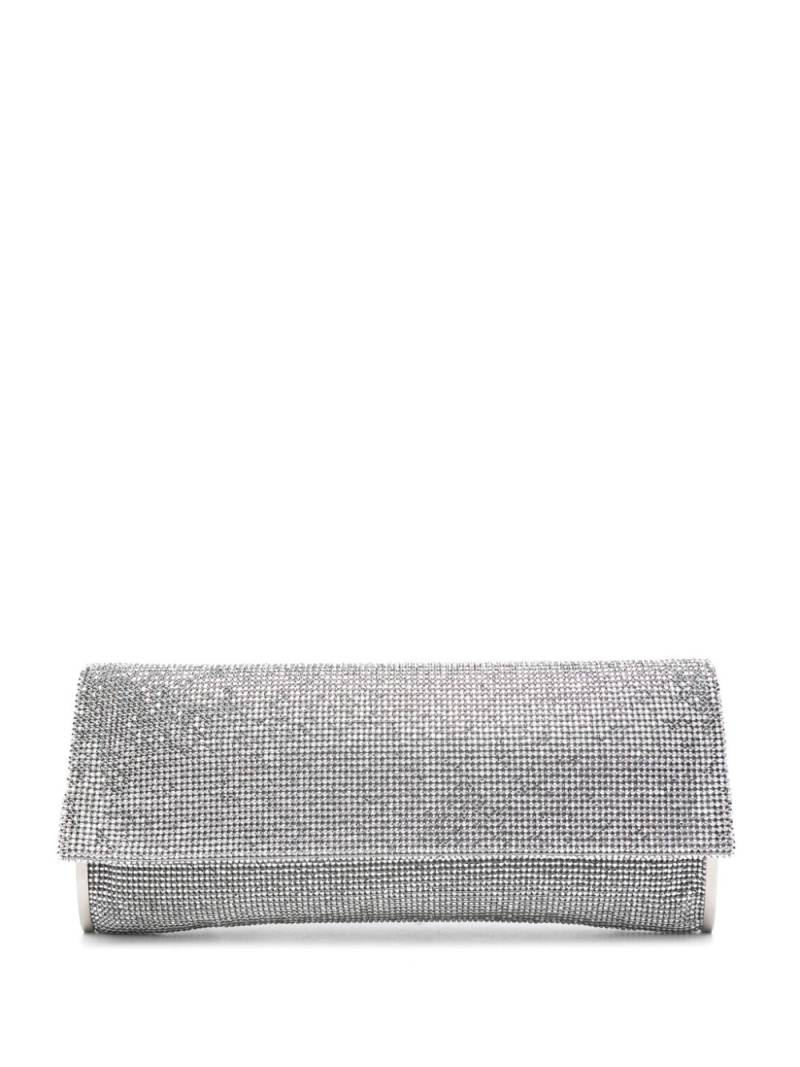 Benedetta Bruzziches Kate rhinestoned clutch - Silver von Benedetta Bruzziches