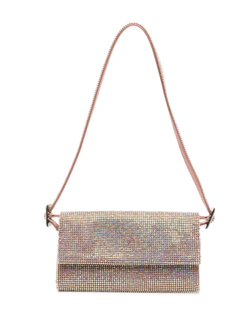 Benedetta Bruzziches Vittissima rhinestone-embellished shoulder bag - Pink von Benedetta Bruzziches