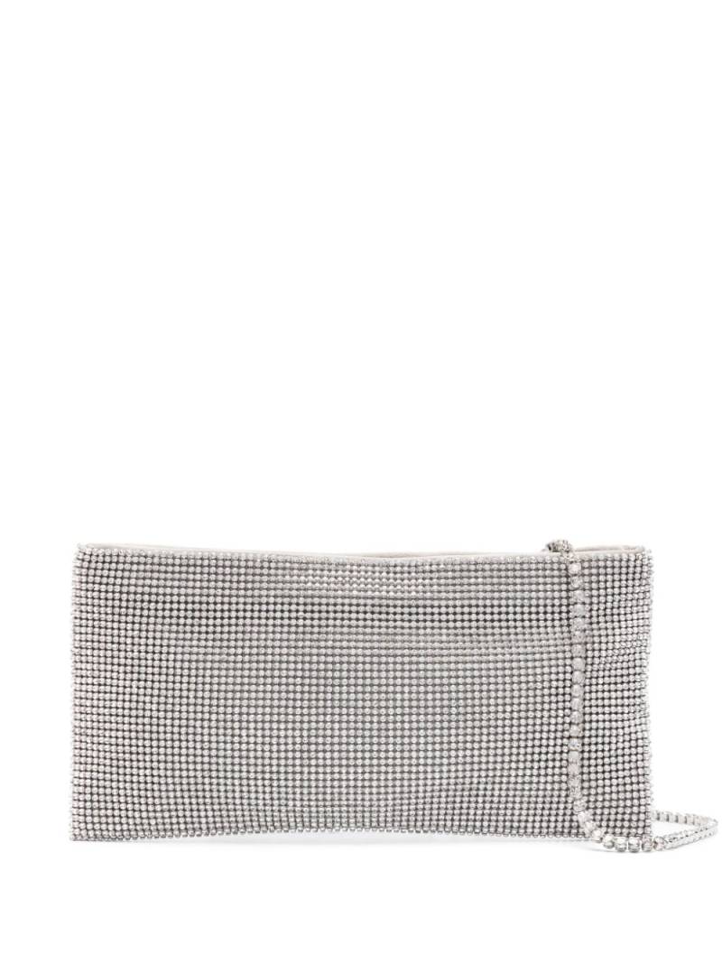 Benedetta Bruzziches Your Best Friend rhinestoned clutch - Silver von Benedetta Bruzziches