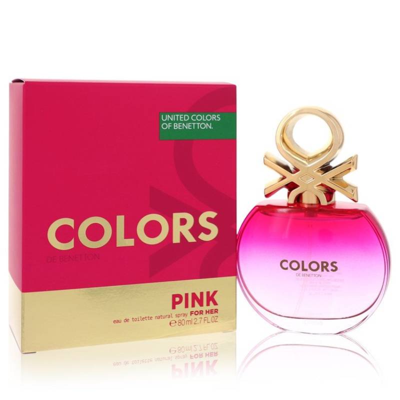 Benetton Colors Pink Eau De Toilette Spray 80 ml von Benetton