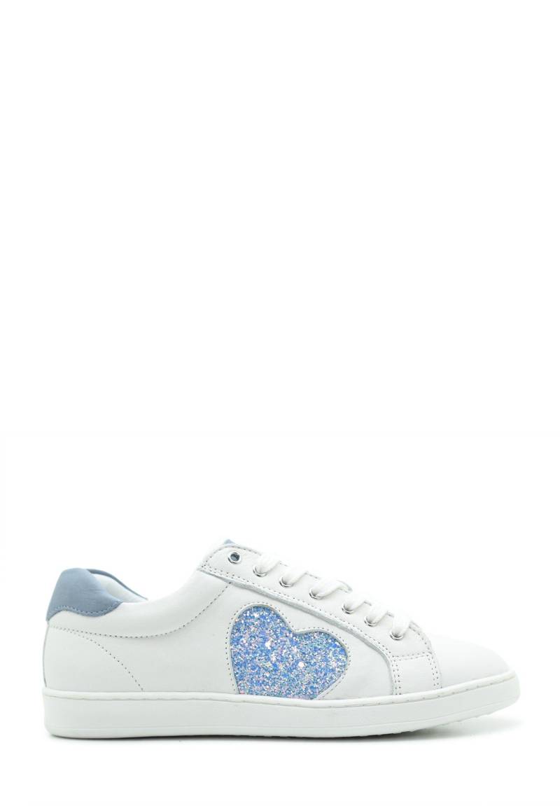 Benjie Bluche cœur lace  Junior Blanc Paillettes bleu ciel-39 39 von Benjie