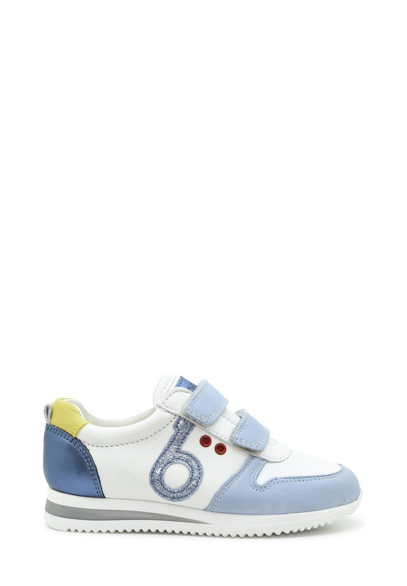 Benjie Ness logo velcro  Enfant Blanc Bleu-33 33 von Benjie