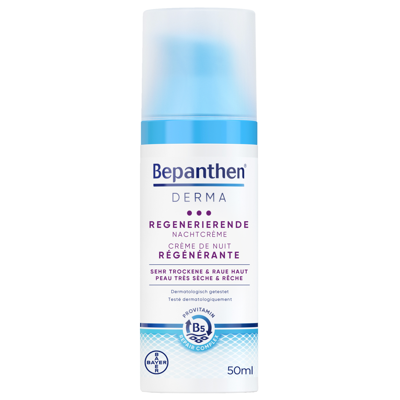 Bepanthen DERMA - Regenerierende Nachtcrème von Bepanthen DERMA