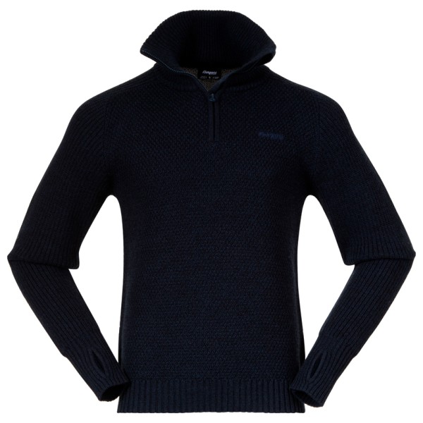 Bergans - Ulriken Jumper - Merinopullover Gr XL schwarz von Bergans