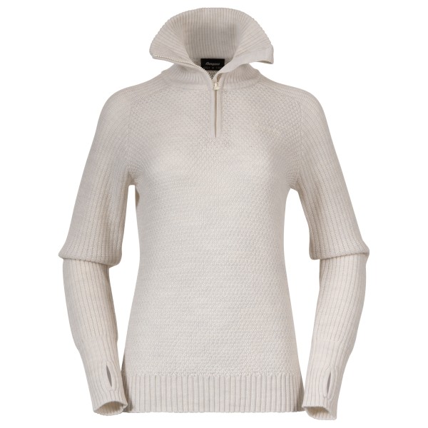 Bergans - Ulriken Lady Jumper - Merinopullover Gr M grau von Bergans