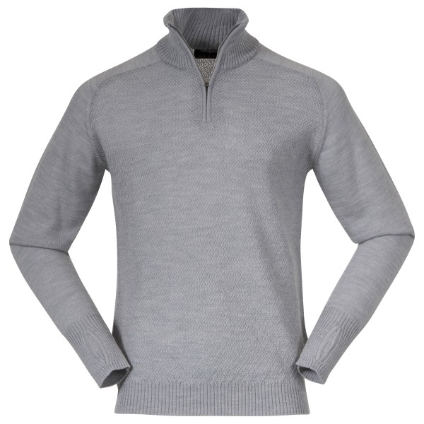 Bergans - Ulriken Light Merino Jumper - Wollpullover Gr L grau von Bergans