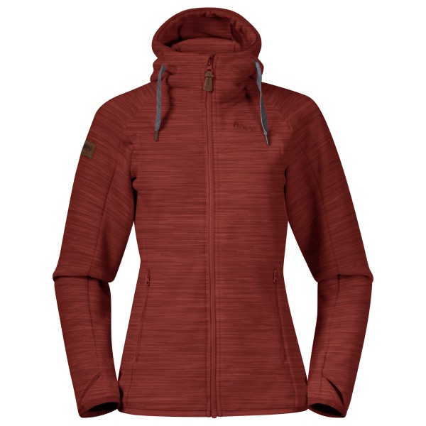 Bergans - Women's Hareid Fleece Jacket - Fleecejacke Gr M rot von Bergans