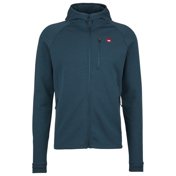 Bergfreunde - MerinoFleece RömersteinBF. Zip Hoody - Fleecejacke Gr 4XL blau von Bergfreunde