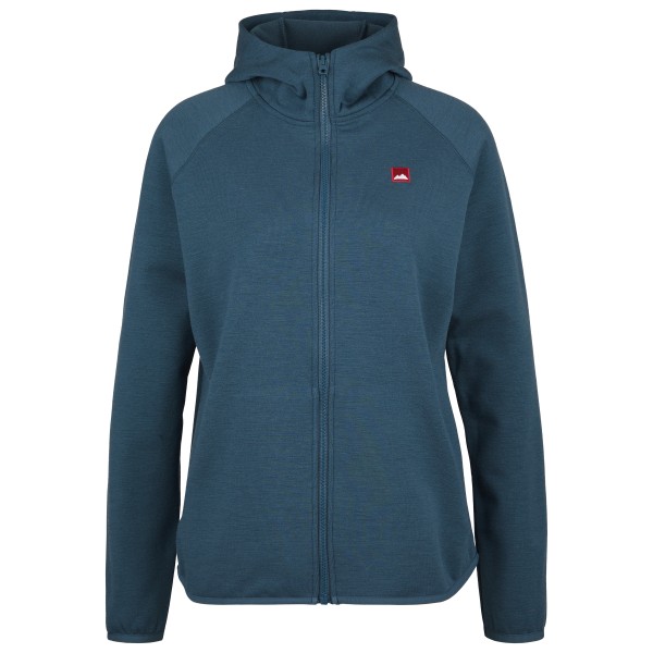 Bergfreunde - Women's MerinoFleece NeuffenBF. Zip Hoody - Fleecejacke Gr 3XL blau von Bergfreunde