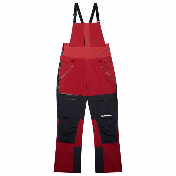 Berghaus - MTN Arete Descend GTX Bib Pant - Regenhose Gr L;M;S;XL;XXL rot von Berghaus