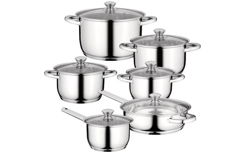 BergHOFF Kochtopf »Kochtopf-Set Gourmet 12-teilig«, Edelstahl von Berghoff