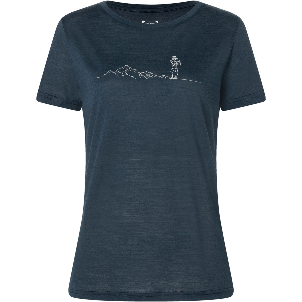 Bergzeit Basics Damen Super.Natural Hike Dash T-Shirt von Bergzeit Basics