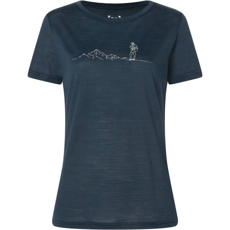 Bergzeit Basics Damen Super.Natural Hike Dash T-Shirt von Bergzeit Basics