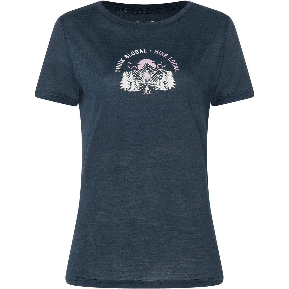 Bergzeit Basics Damen Super.Natural Think Global T-Shirt Bergzeit Basics Damen Super.Natural Think Global T-Shirt von Bergzeit Basics