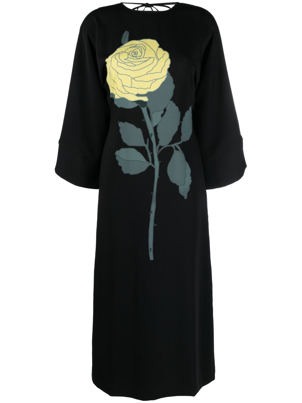 Bernadette Emmanuelle floral-print dress - Black von Bernadette