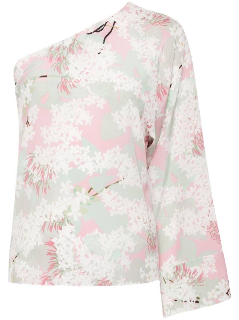 Bernadette Lola floral-print silk top - Pink von Bernadette