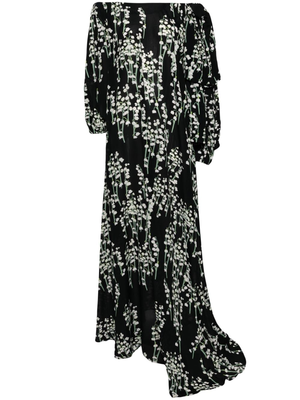 Bernadette Ninouka floral-print dress - Black von Bernadette