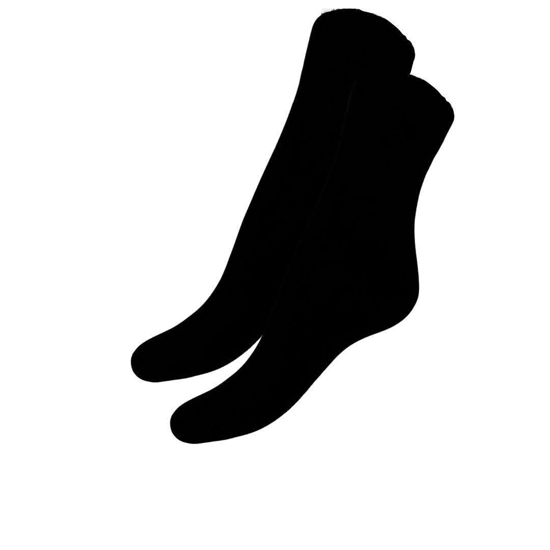 Socken Aus Bambus – Schwarz – 2er-pack – Größe. 37-40 Damen  ONE SIZE von Bestpoint