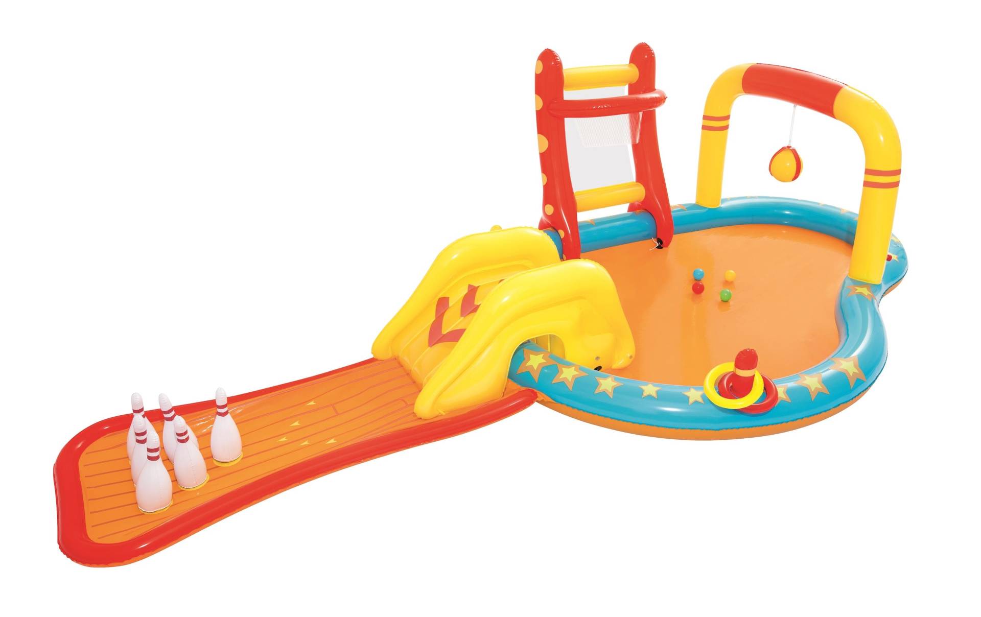 Bestway Planschbecken »Wasser-Spielplatz Kleiner Champion 435 x 213 x 117 cm« von Bestway