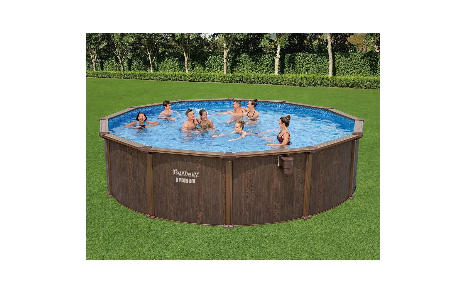 Bestway Pool »Hydrium Komplett-Set Ø 549 x 132 cm« von Bestway