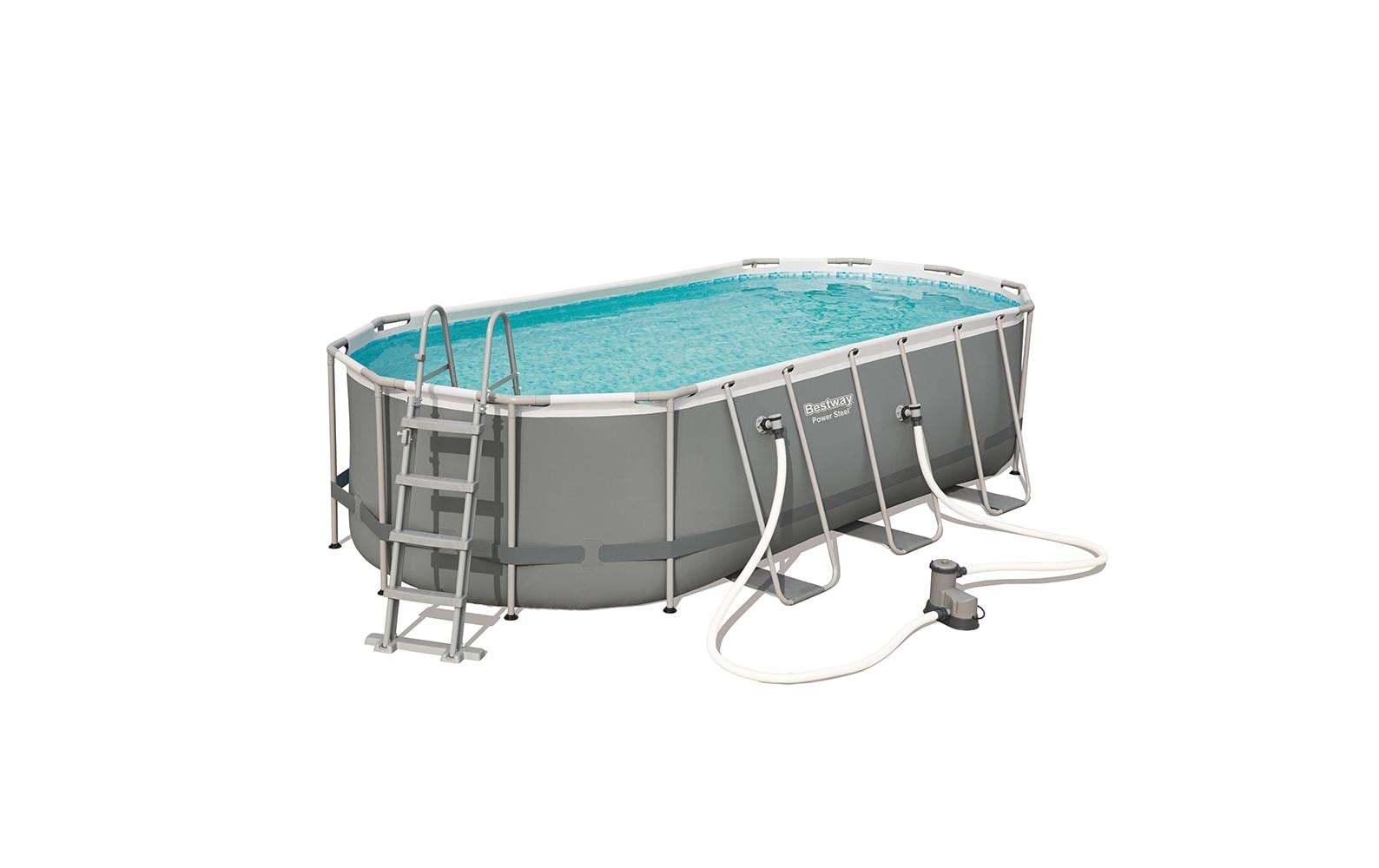 Bestway Pool »Power Steel Frame Komplett-Set 549 x 274 x 122cm« von Bestway