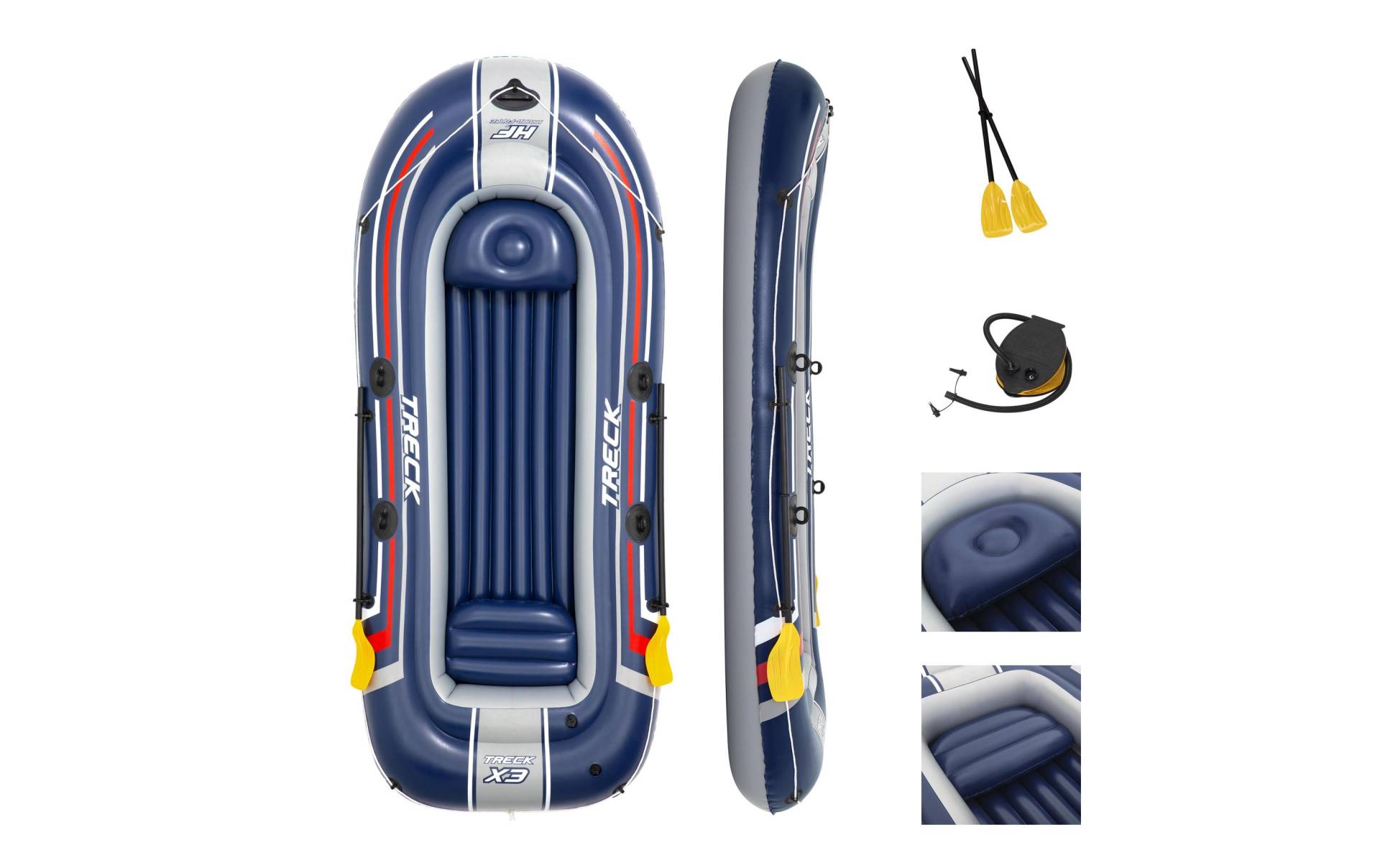 Bestway Schlauchboot »Set Raft Trek X3« von Bestway