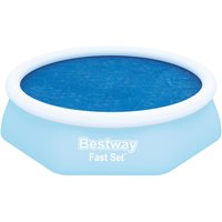 Solarabdeckplane Pool Ø210cm für Fast Set Pool Ø244cm von Bestway