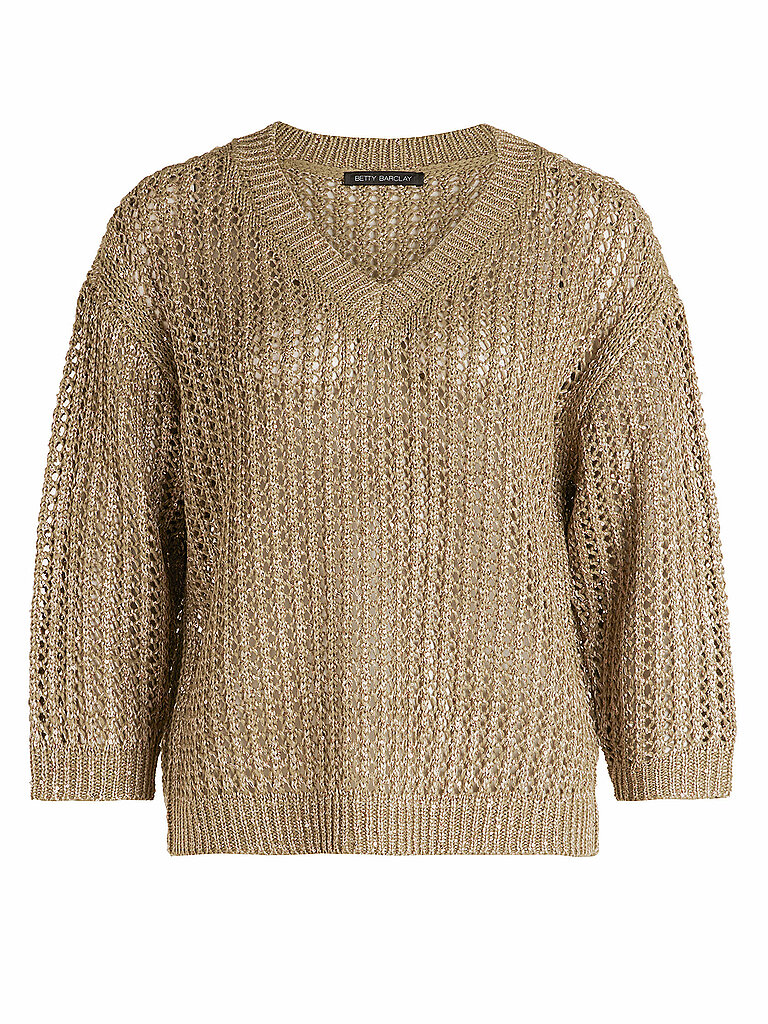 BETTY BARCLAY Pullover olive | 42 BETTY BARCLAY Pullover olive | 42 von Betty Barclay