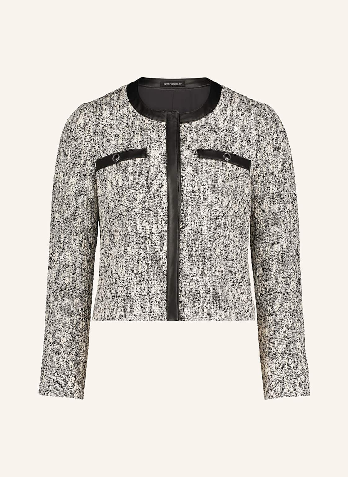 Betty Barclay Bouclé-Jacke Mit Glitzergarn schwarz von Betty Barclay