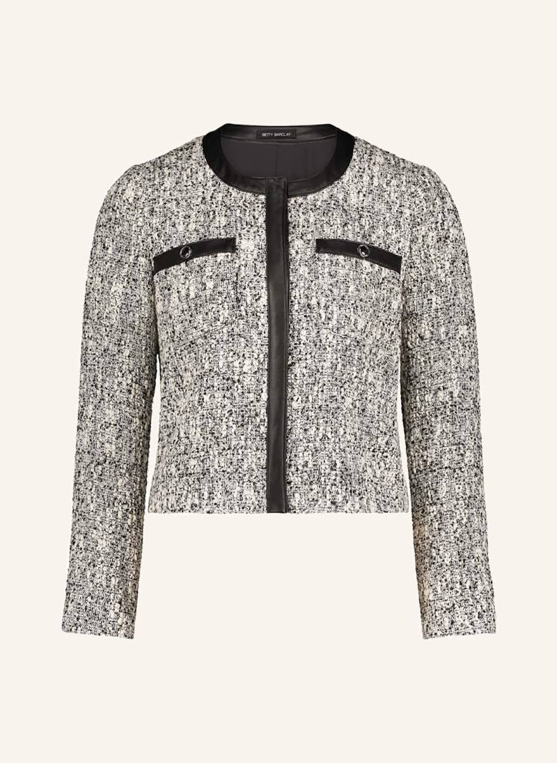 Betty Barclay Bouclé-Jacke Mit Glitzergarn schwarz von Betty Barclay