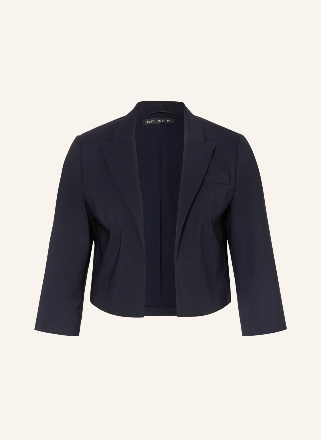 Betty Barclay Cropped-Blazer Mit 3/4-Arm blau von Betty Barclay