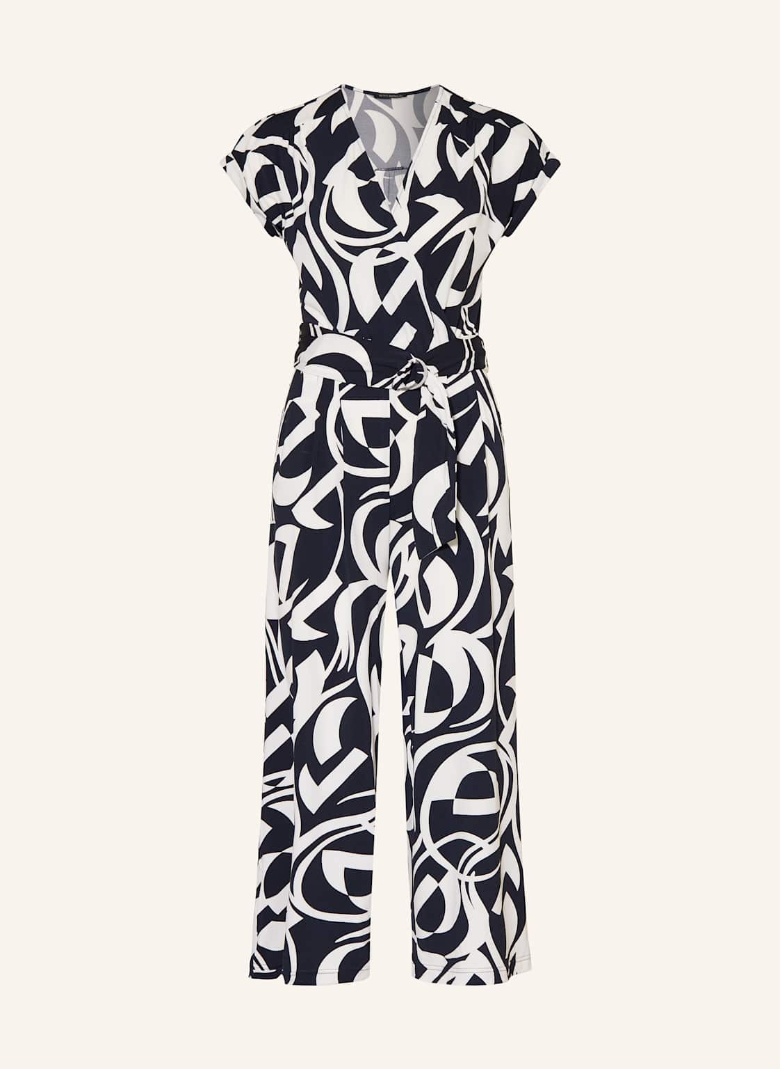 Betty Barclay Jumpsuit In Wickeloptik blau Betty Barclay Jumpsuit In Wickeloptik blau von Betty Barclay