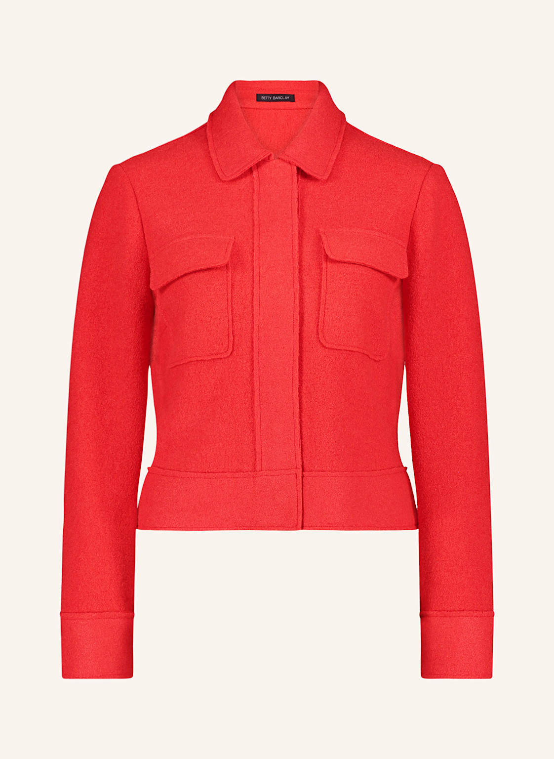 Betty Barclay Kastenjacke Aus Tweed rot Betty Barclay Kastenjacke Aus Tweed rot von Betty Barclay