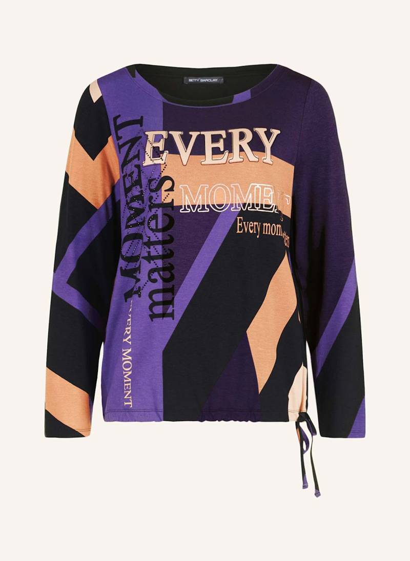 Betty Barclay Longsleeve Mit Schmucksteinen lila von Betty Barclay