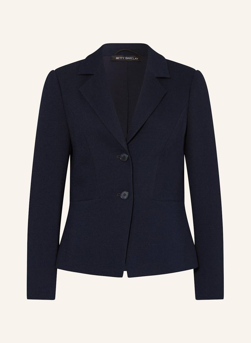 Betty Barclay Piqué-Blazer blau von Betty Barclay