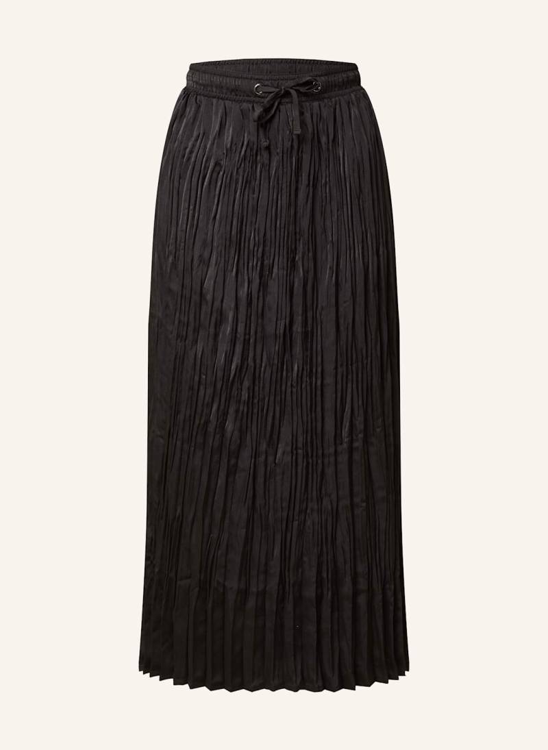 Betty Barclay Plisseerock Aus Satin schwarz von Betty Barclay