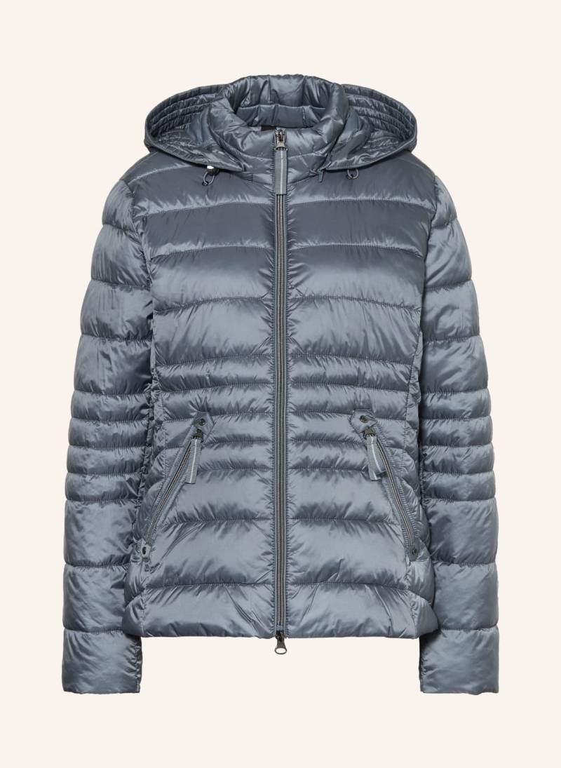 Betty Barclay Steppjacke Mit Abnehmbarer Kapuze blau von Betty Barclay