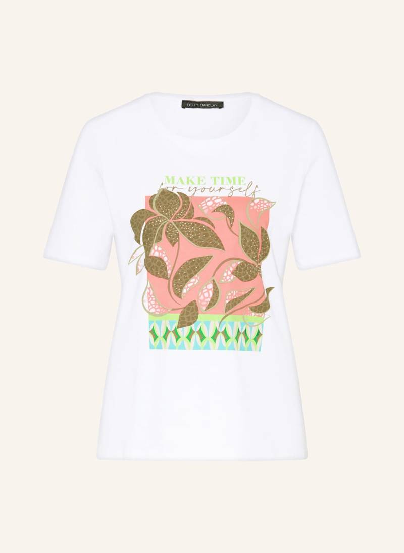 Betty Barclay T-Shirt Mit Schmucksteinen weiss von Betty Barclay