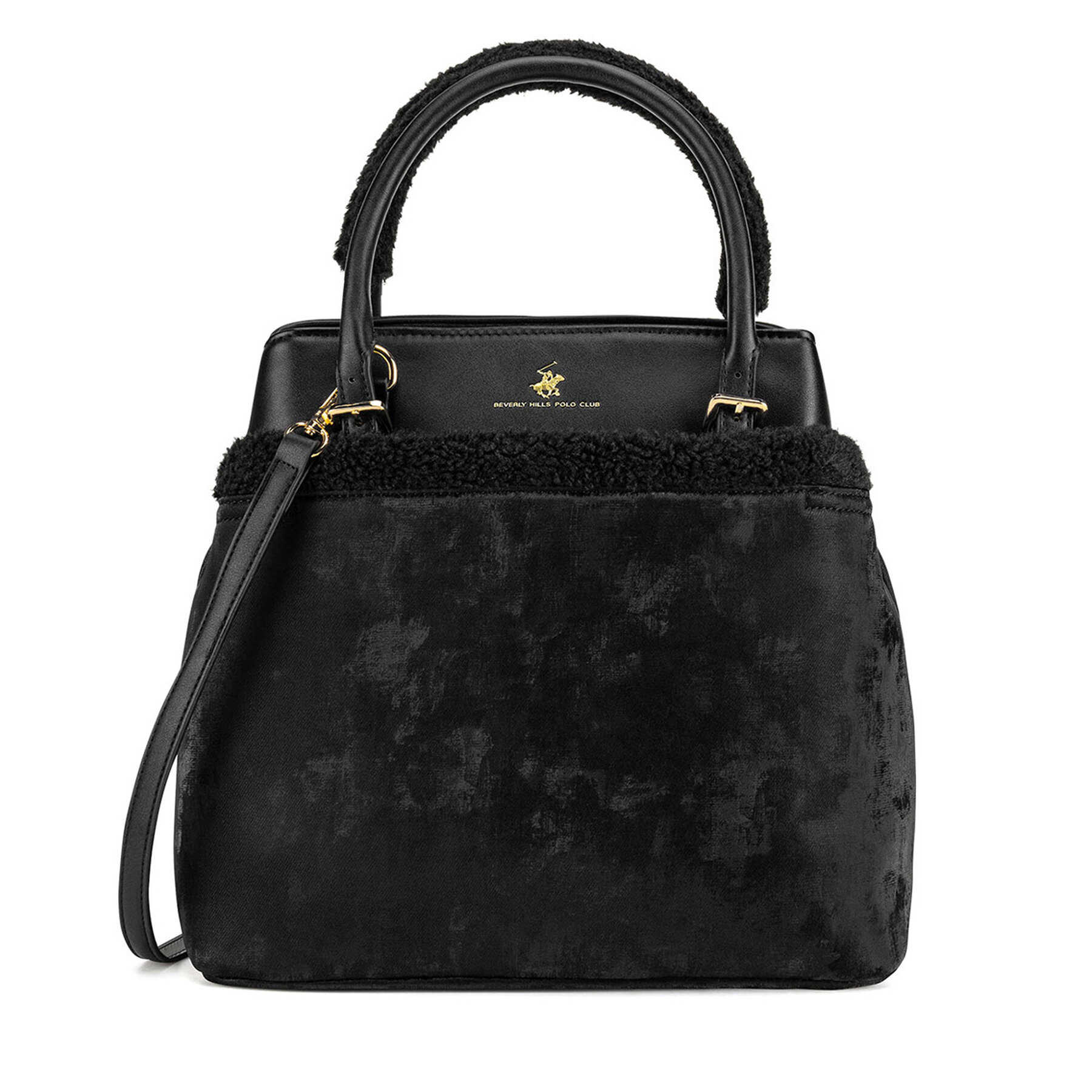 Handtasche Beverly Hills Polo Club BHPC-B-001-06 Schwarz von Beverly Hills Polo Club